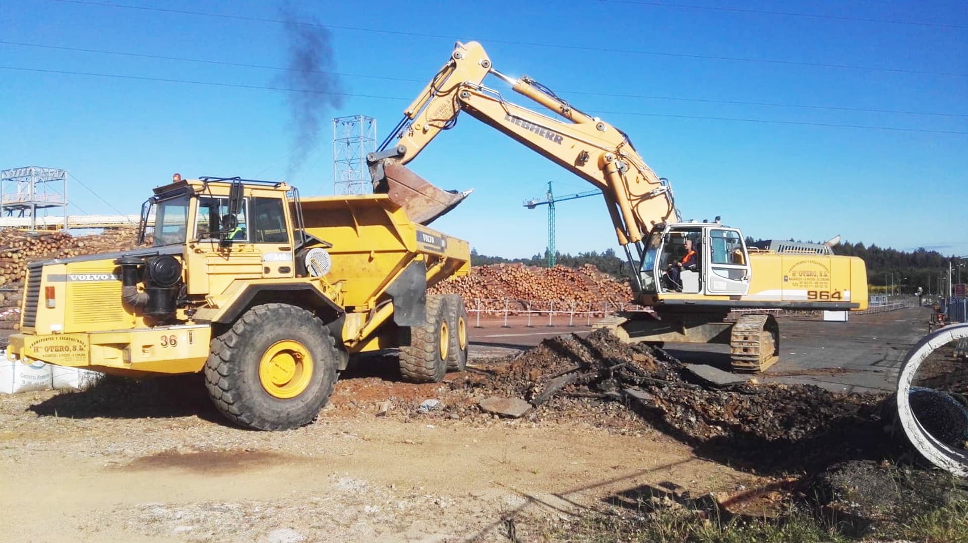 Excavaciones en Galicia