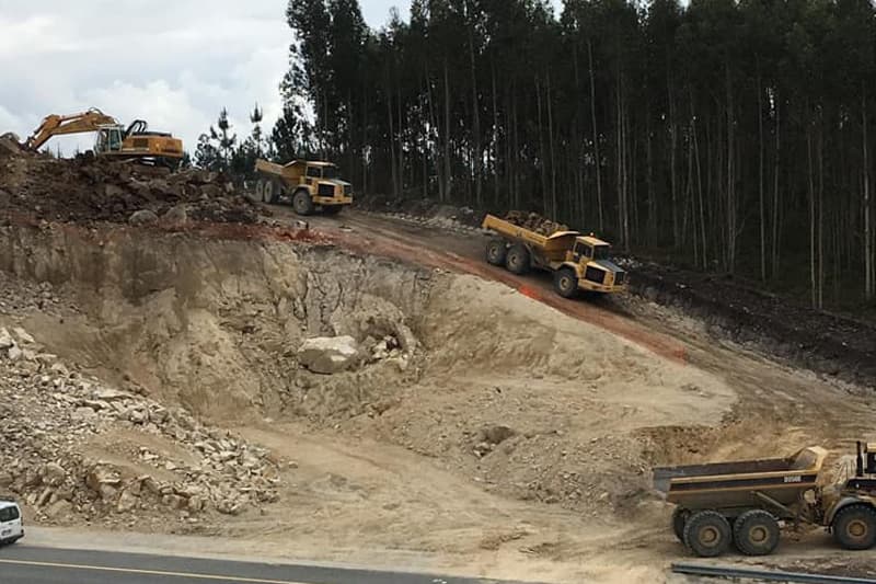 Excavaciones a cielo abierto