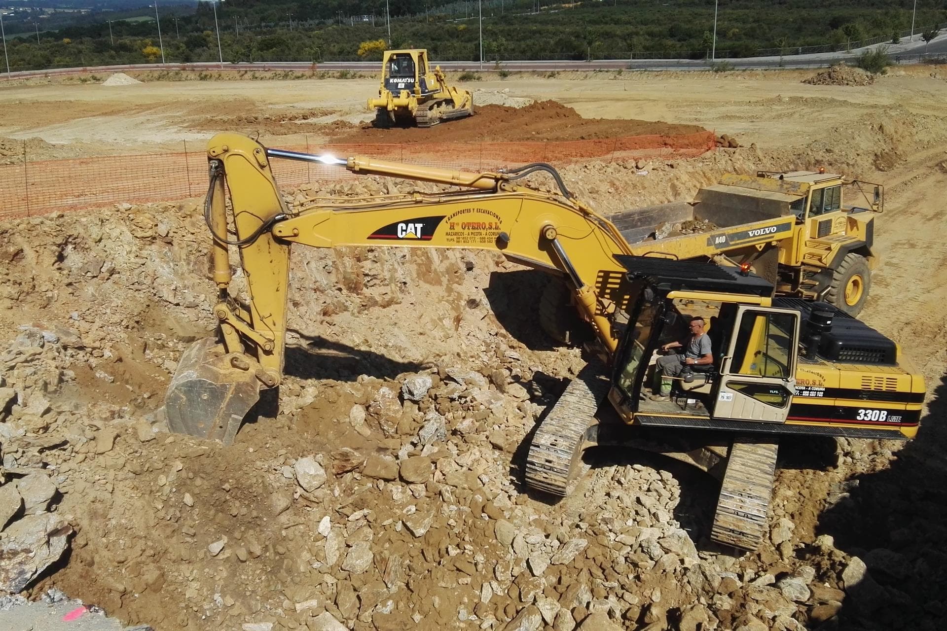 Servicios de excavaciones en Galicia