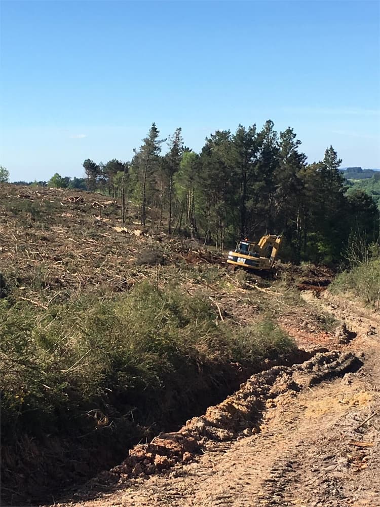 Terraplaneado en Galicia